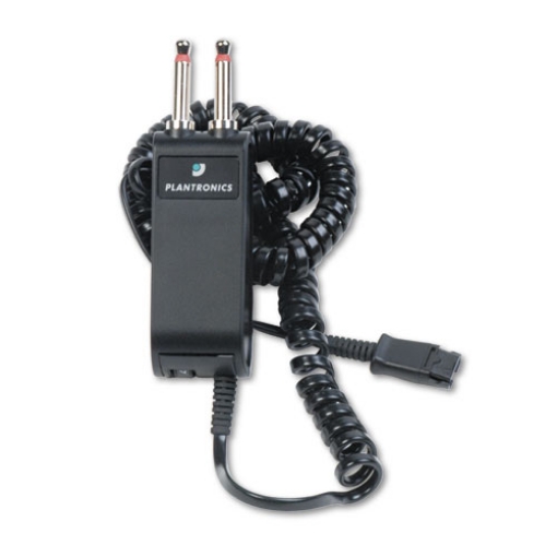 Picture of Modular Dual-Prong Plug Headset/handset-To-Telephone Adapter