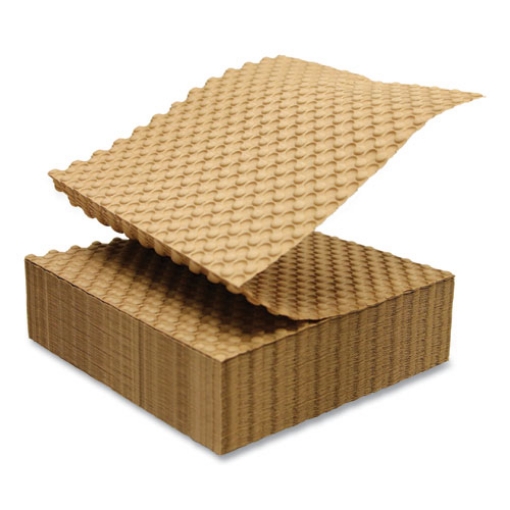 Picture of Bubble Paper, 12" x 250 ft, Perforated Every 12", Kraft, 250 Sheets/Carton