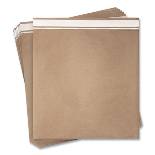 Picture of Expandable Mailer, Self-Adhesive Closure, 13.5 x 15.37 x 2.5, Kraft, 250/Carton