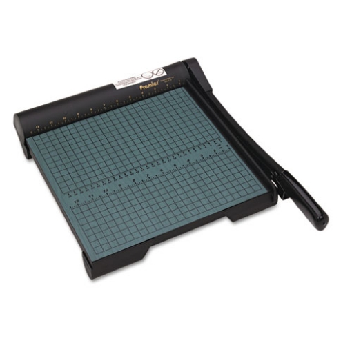 Picture of The Original Green Paper Trimmer, 20 Sheets, 12" Cut Length, Wood Base, 12.5 X 12