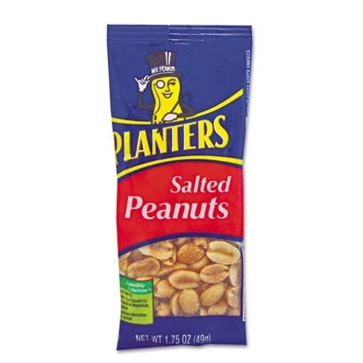 Picture of Salted Peanuts, 1.75 Oz, 12/box