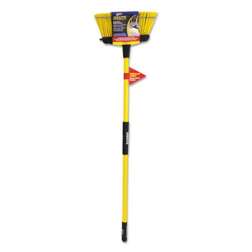 Picture of Job Site Super-Duty Multisurface Upright Broom, 16 X 54, Fiberglass Handle, Yellow/black