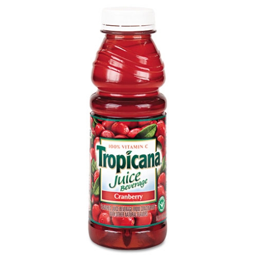 Picture of Juice Beverage, Cranberry, 15.2oz Bottle, 12/carton