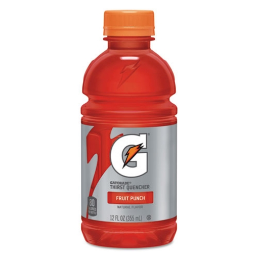 Picture of G-Series Perform 02 Thirst Quencher, Fruit Punch, 12 Oz Bottle, 24/carton