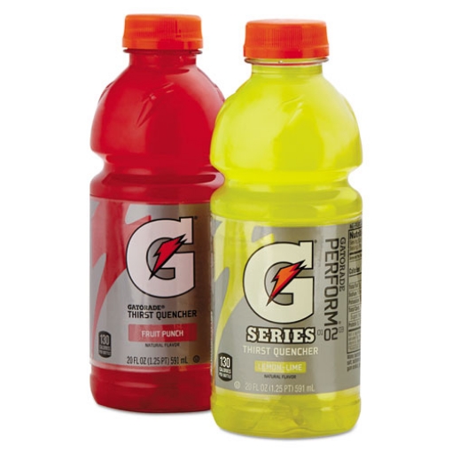 Picture of G-Series Perform 02 Thirst Quencher Fruit Punch, 20 Oz Bottle, 24/carton