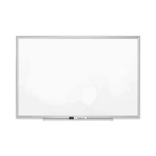 Picture of Classic Series Porcelain Magnetic Dry Erase Board, 48 x 36, White Surface, Silver Aluminum Frame