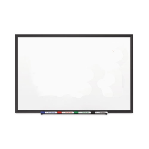 Picture of Classic Series Porcelain Magnetic Dry Erase Board, 60 x 36, White Surface, Black Aluminum Frame