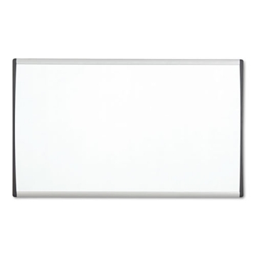 Picture of ARC Frame Cubicle Dry Erase Board, 24 x 14, White Surface, Silver Aluminum Frame