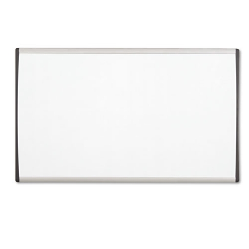 Picture of ARC Frame Cubicle Magnetic Dry Erase Board, 30 x 18, White Surface, Silver Aluminum Frame