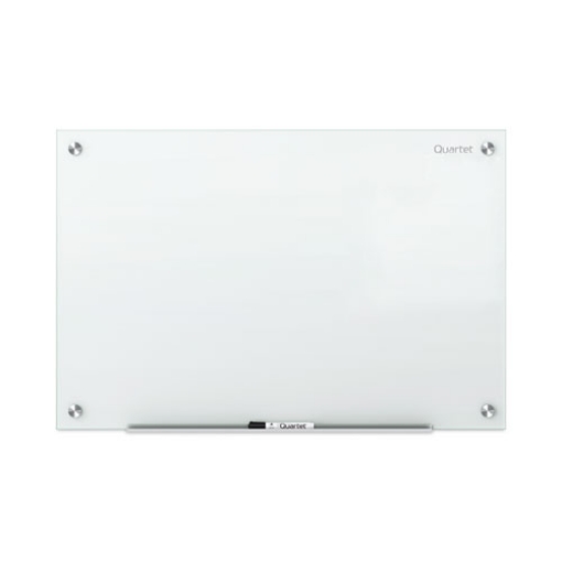 Picture of infinity glass marker board, 36 x 24, white surface