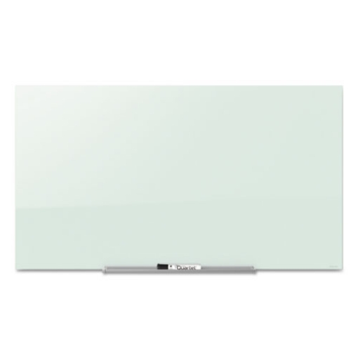 Picture of InvisaMount Magnetic Glass Marker Board, 39 x 22, White Surface