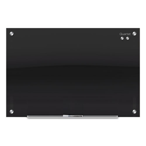 Picture of infinity glass marker board, 48 x 36, black surface