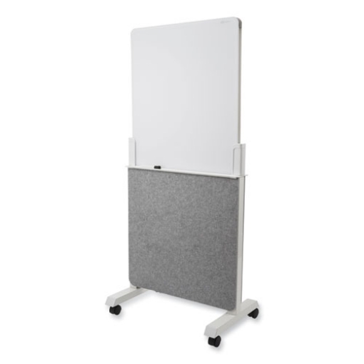 Picture of Agile Glass Dry-Erase Easel, 25.5 X 60.5, White Surface