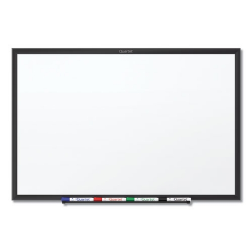 Picture of classic series total erase dry erase boards, 72 x 48, white surface, black aluminum frame