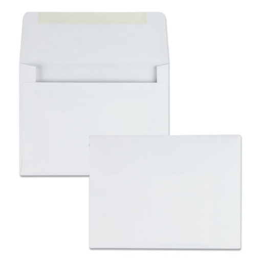 Picture of Greeting Card/invitation Envelope, A-2, Square Flap, Gummed Closure, 4.38 X 5.75, White, 500/box