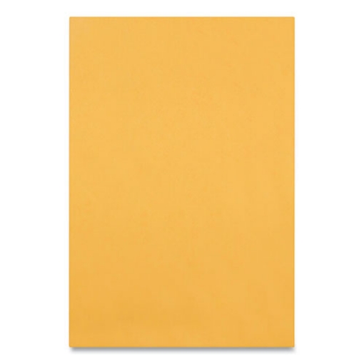 Picture of Clasp Envelope, 28 lb Bond Weight Kraft, #63, Square Flap, Clasp/Gummed Closure, 6.5 x 9.5, Brown Kraft, 100/Box