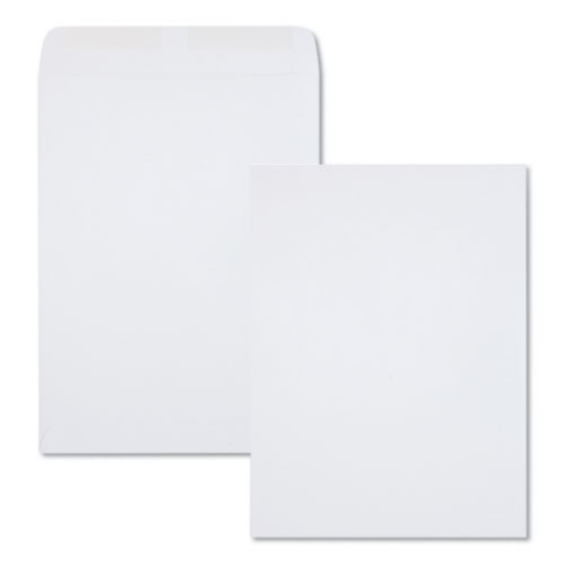 Picture of Catalog Envelope, 28 lb Bond Weight Kraft, #10 1/2, Square Flap, Gummed Closure, 9 x 12, Executive Gray, 250/Box