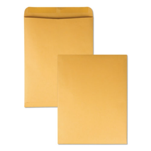 Picture of Catalog Envelope, 28 lb Bond Weight Kraft, #15 1/2, Square Flap, Gummed Closure, 12 x 15.5, Brown Kraft, 250/Box