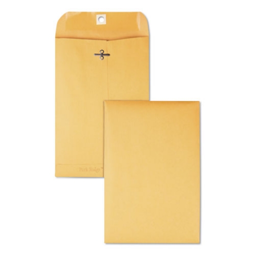 Picture of Park Ridge Kraft Clasp Envelope, #55, Square Flap, Clasp/gummed Closure, 6 X 9, Brown Kraft, 100/box