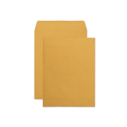 Picture of Redi-Seal Catalog Envelope, #12 1/2, Cheese Blade Flap, Redi-Seal Adhesive Closure, 9.5 x 12.5, Brown Kraft, 250/Box