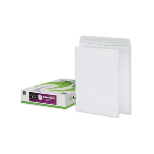 Picture of Redi-Seal Catalog Envelope, #13 1/2, Cheese Blade Flap, Redi-Seal Adhesive Closure, 10 x 13, White, 100/Box