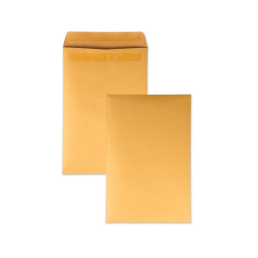 Picture of Redi-Seal Catalog Envelope, #15, Cheese Blade Flap, Redi-Seal Adhesive Closure, 10 x 15, Brown Kraft, 250/Box