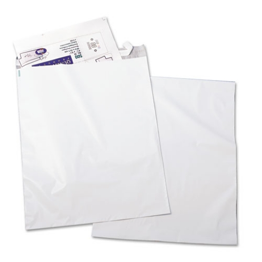 Picture of Redi-Strip Poly Mailer, #6, Square Flap, Redi-Strip Adhesive Closure, 14 x 19, White, 100/Pack