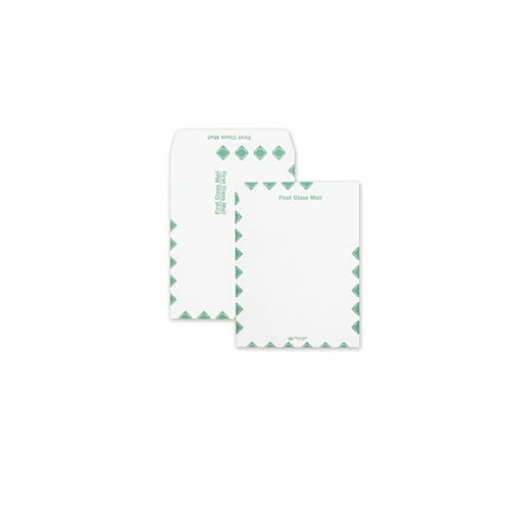 Picture of Redi-Seal Catalog Envelope, Air Mail, #13 1/2, Cheese Blade Flap, Redi-Seal Adhesive Closure, 10 x 13, White, 100/Box