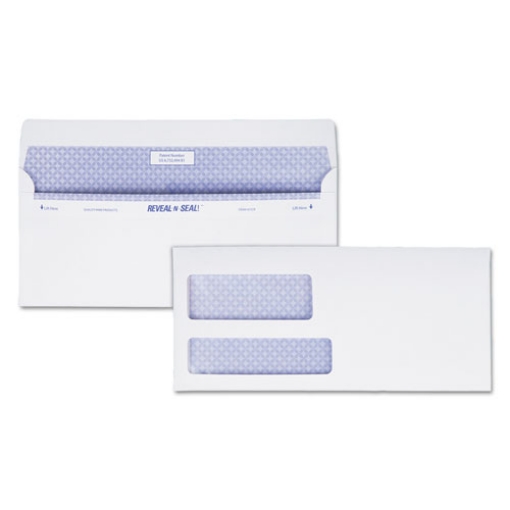 Picture of Reveal-N-Seal Envelope, #9, Commercial Flap, Self-Adhesive Closure, 3.88 X 8.88, White, 500/box