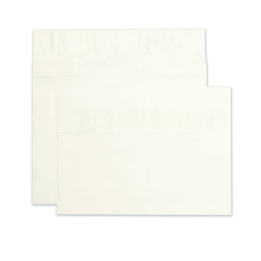 Picture of Heavyweight 18 lb Tyvek Open End Expansion Mailers, #15, Square Flap, Redi-Strip Adhesive Closure, 10 x 15, White, 100/Carton