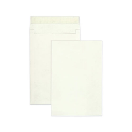 Picture of 14 lb Tyvek Open End Expansion Mailer Value Pack, #15 1/2, Flip-Stik Flap, Redi-Strip Closure, 12 x 16, White, 100/Carton