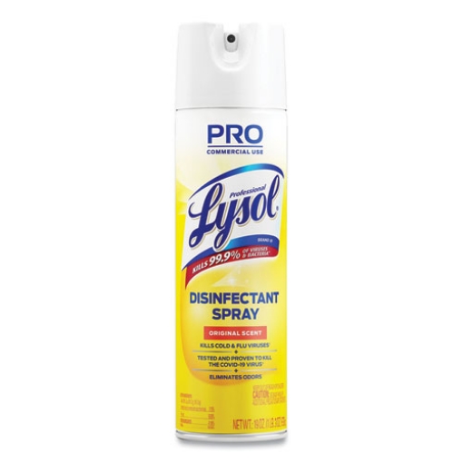 Picture of Disinfectant Spray, Original Scent, 19 Oz Aerosol Spray