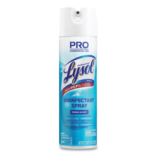 Picture of Disinfectant Spray, Fresh, 19 Oz Aerosol Spray