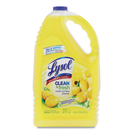 Picture of Clean And Fresh Multi-Surface Cleaner, Sparkling Lemon And Sunflower Essence, 144 Oz Bottle, 4/carton