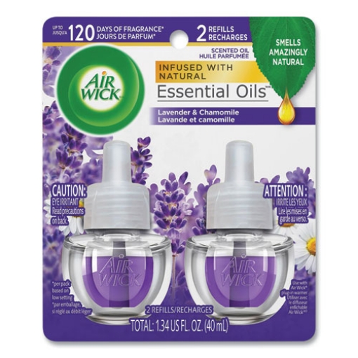 Picture of Scented Oil Refill, Lavender And Chamomile, 0.67 Oz, 2/pack