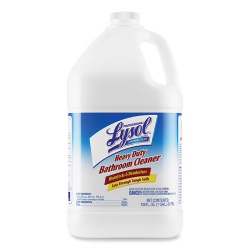Picture of Disinfectant Heavy-Duty Bathroom Cleaner Concentrate, Lime, 1 Gal Bottle