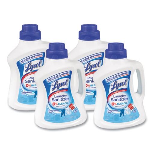 Picture of Laundry Sanitizer, Liquid, Crisp Linen, 90 Oz, 4/carton