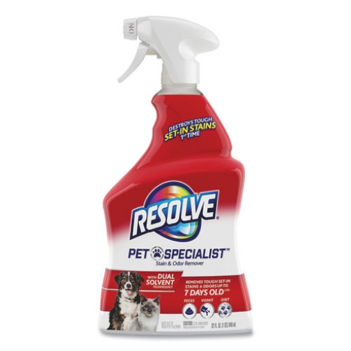 Picture of Pet Specialist Stain and Odor Remover, Citrus, 32 oz Trigger Spray Bottle, 12/Carton