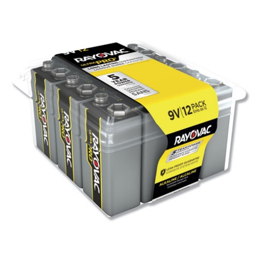 Picture of Ultra Pro Alkaline 9v Batteries, 12/pack