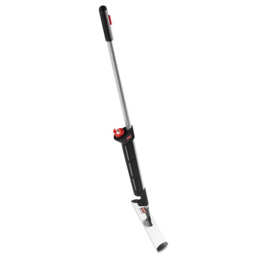 Picture of Pulse Microfiber Spray Mop System, 17" Wide Microfiber Head, 52" Black Plastic Handle