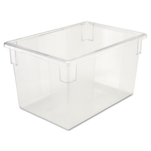 Picture of Food/Tote Boxes, 21.5 gal, 26 x 18 x 15, Clear, Plastic