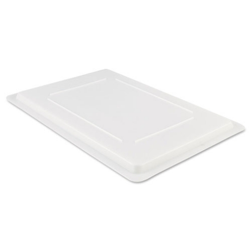 Picture of Food/Tote Box Lids, 26 x 18, White, Plastic