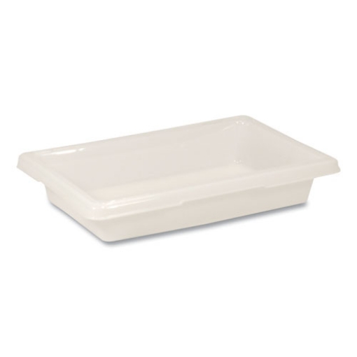 Picture of Food/Tote Boxes, 2 gal, 18 x 12 x 3.5, White, Plastic