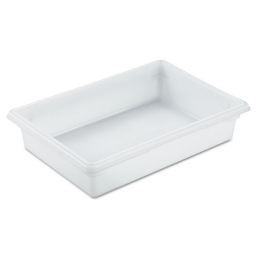 Picture of Food/Tote Boxes, 8.5 gal, 26 x 18 x 6, White, Plastic