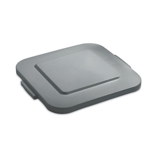 Picture of Square Brute Lid, 24w X 24d X 2.2h, Gray, 4/carton