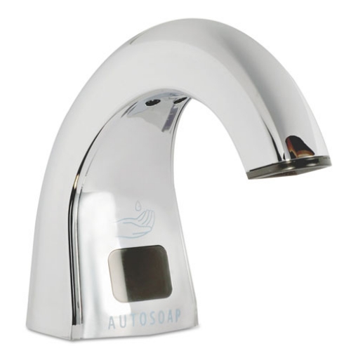 Picture of One Shot Soap Dispenser - Touch Free, Liquid, 1.9 X 5.5 X 4, Polished Chrome