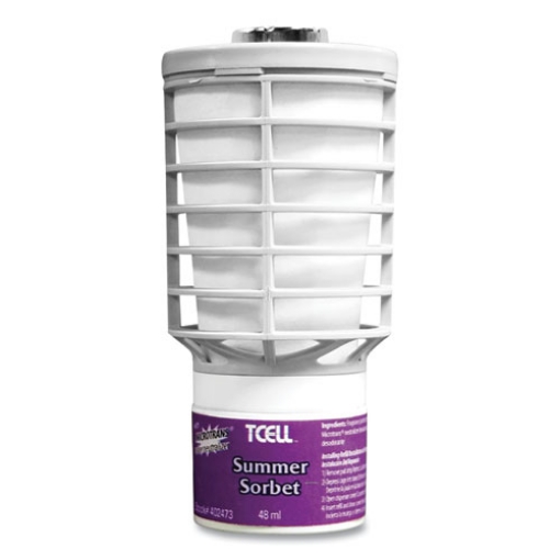 Picture of Tcell Air Freshener Dispenser Oil Fragrance Refill, Summer Sorbet, 1.6 Oz, 6/carton