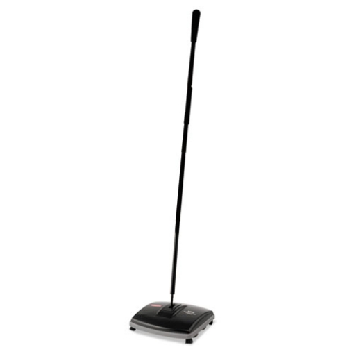 Picture of Floor And Carpet Sweeper, 44" Handle, Black/gray