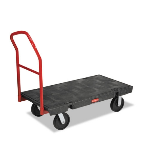 Picture of Platform Truck, 2,000 Lb Capacity, 24 X 48 X 7, Black