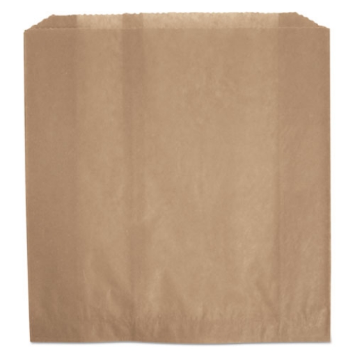 Picture of Waxed Napkin Receptacle Liners, 2.75" X 8.5", Brown, 250/carton